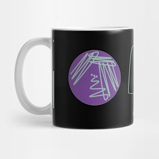 Microbiology Lab Symbols Mug